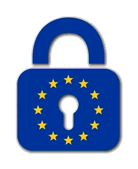Grafik EU-Datenschutz-Grundverordnung (DSGVO)